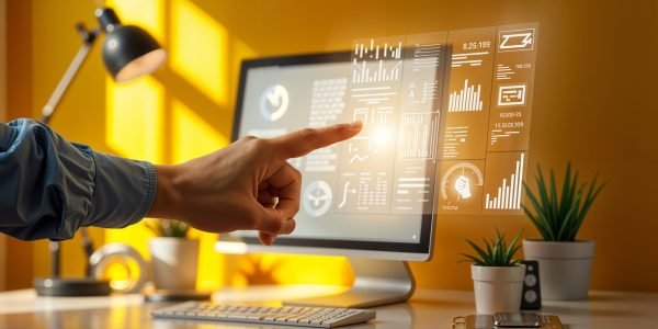 technology hologram indoors